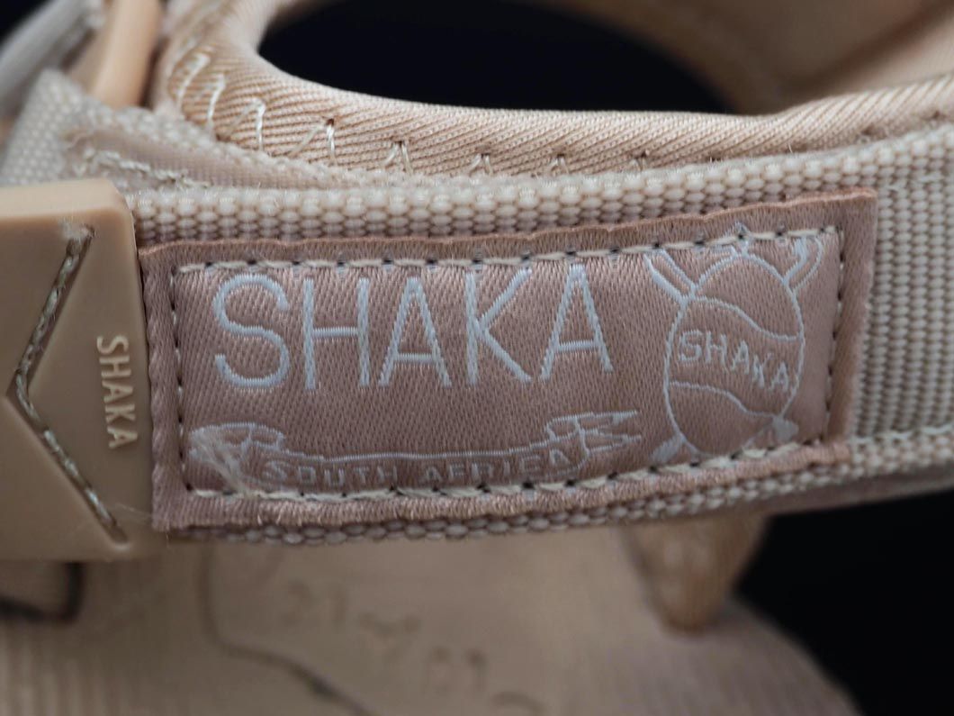 SHAKA シャカ NEO BUNGY ネオバンジー スポーツ サンダル size24/ピンクベージュ ■◆ ☆ dha8 レディース_画像5