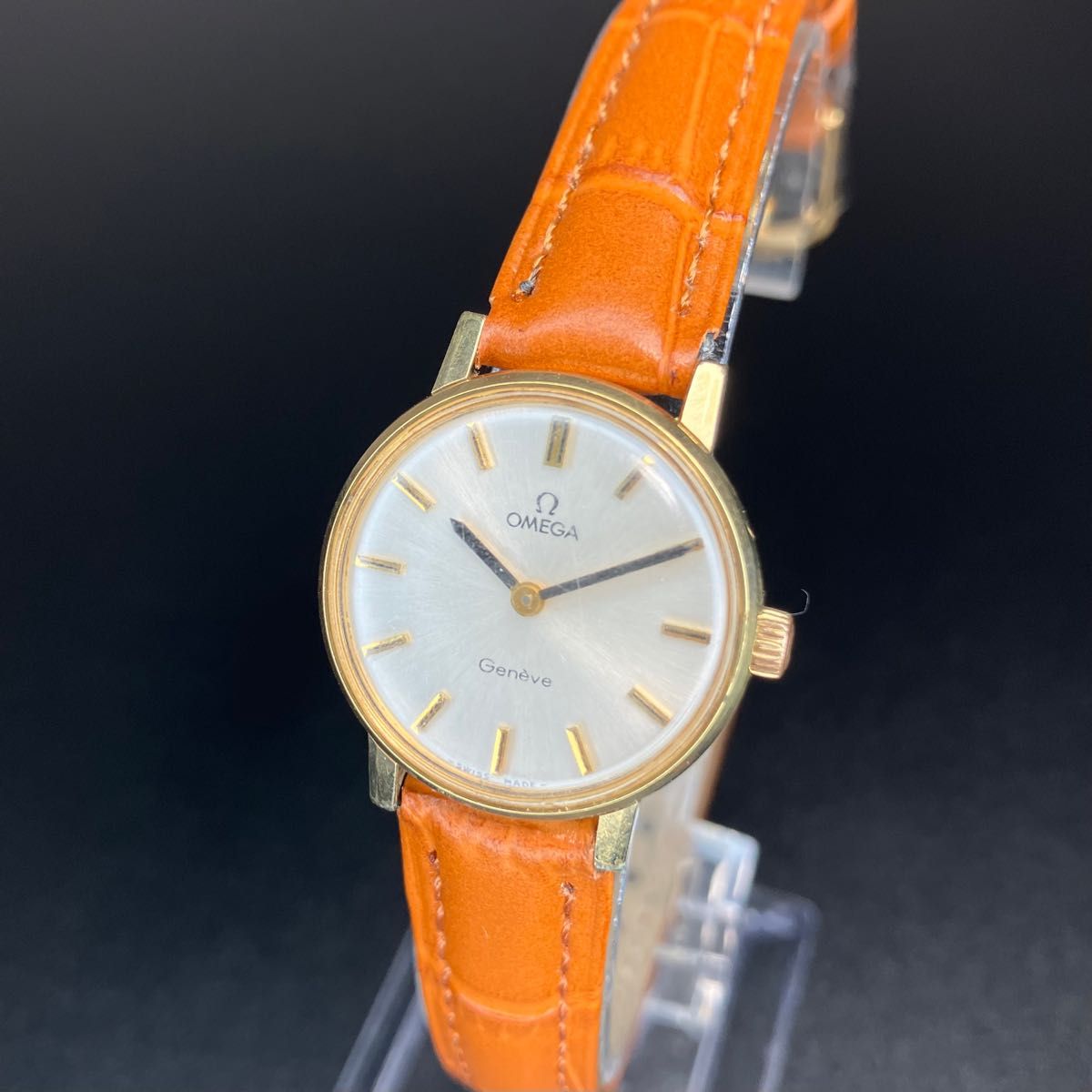 正規品 可動品】オメガ Geneve 腕時計 ゴールド 手巻き アンティーク