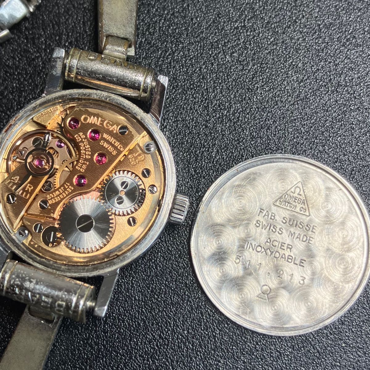 正規品 可動】オメガ Ω レディース 腕時計 ジュネーヴ ラウンド 60年代