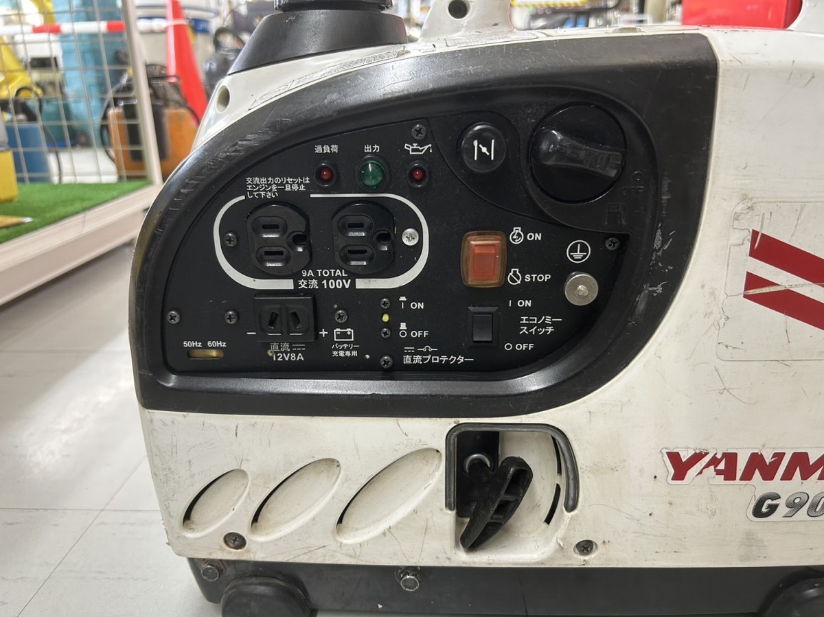 愛知 東海店】CF175【1000円～売切】YANMAR インバータ発電機 G900iS2