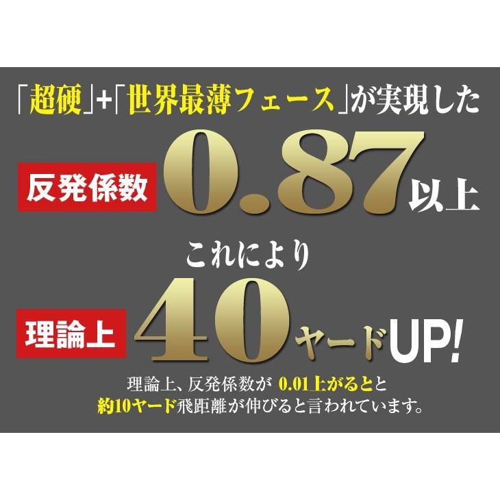 【新品】ヘッドのみ ワークス ゴルフ 超高反発ヘッド マキシマックスブラックプレミアLTD max1.7 9.5度 10.5度 ヘッドカバー付き_画像3