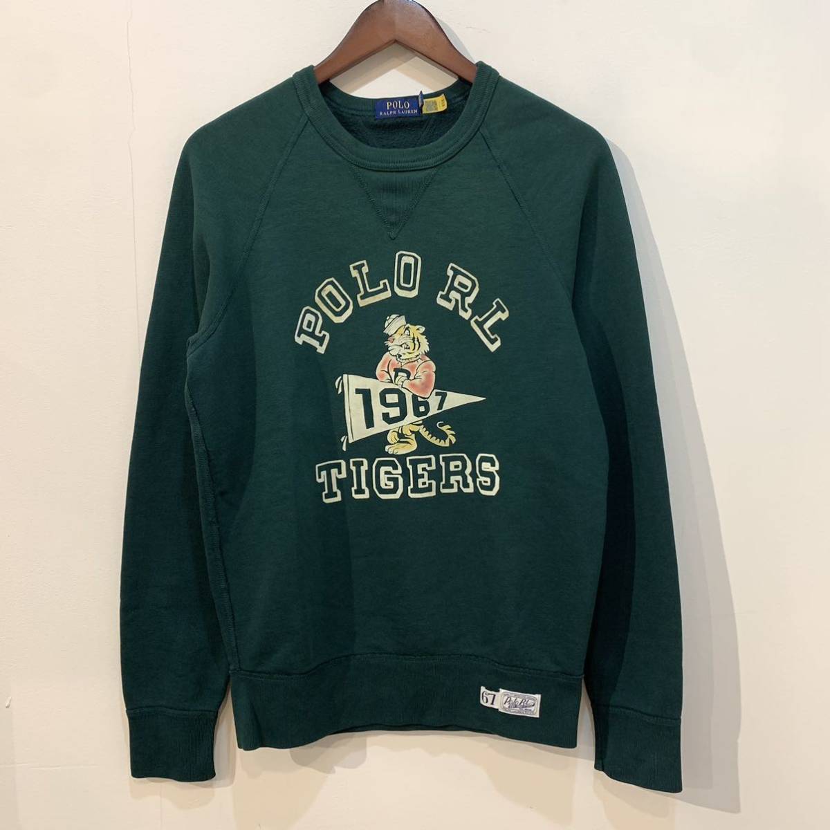 POLO RALPH LAUREN FLOCKY PRINT SWEAT SHIRT ポロ ラルフローレン