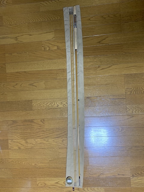 おトク情報がいっぱい! 221 rod bamboo garrison 8'9 ハニーラップ