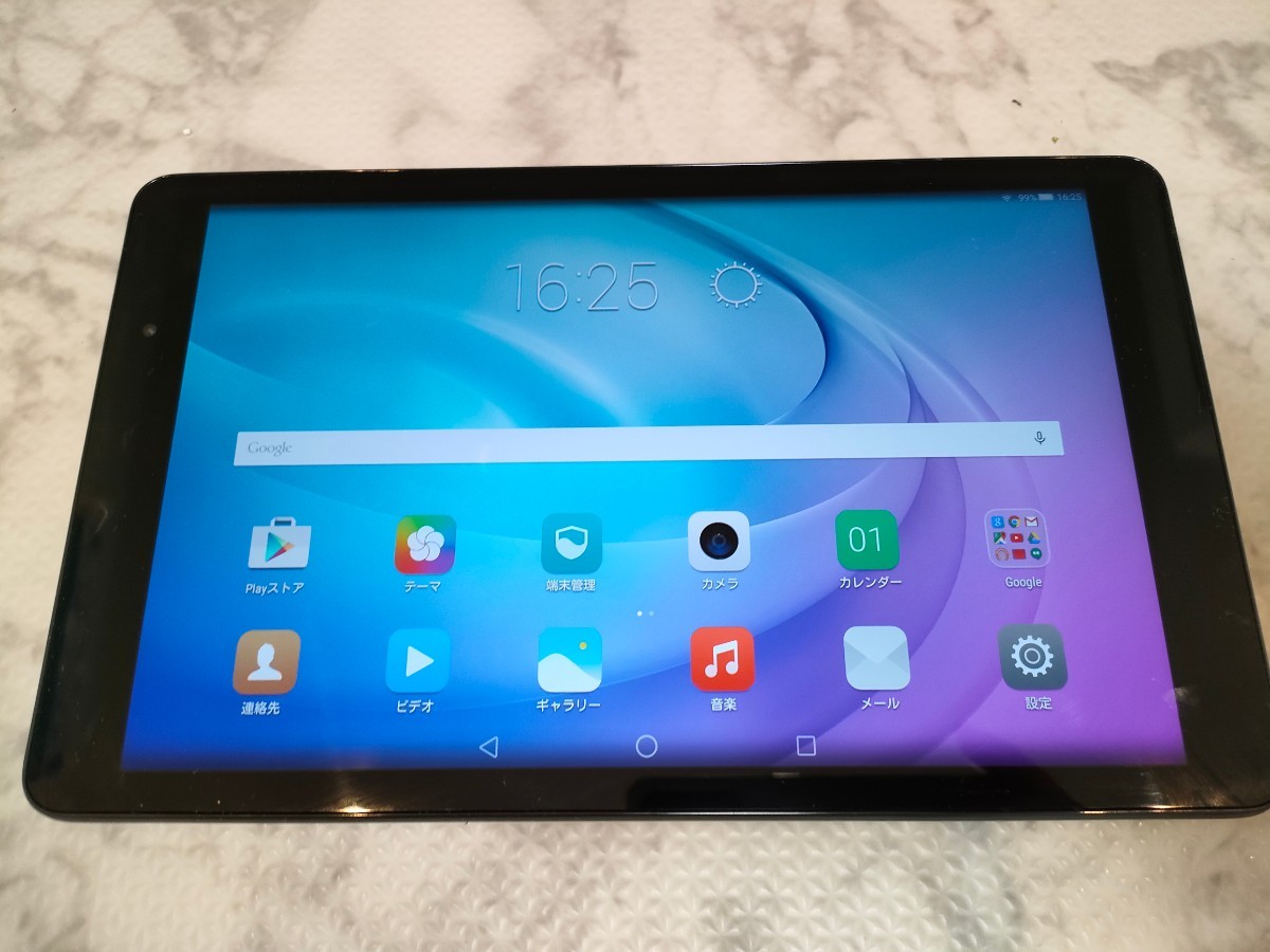 ■注文■1円〜■Androidタブレット端末■ HUAWEI ファーウェイ MediaPad T2 10.0 Pro [FDR-A01W-BLACK] ※格安iPadとしていかがでしょうか_画像1