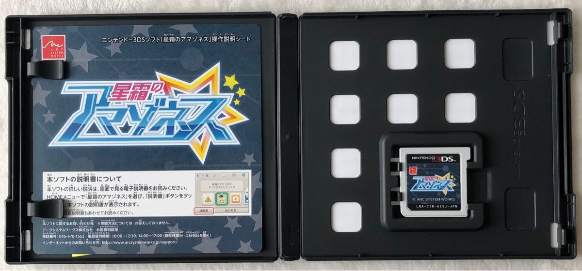 【起動確認済】星霜のアマゾネス ニンテンドー3DSソフト Nintendo 3DS