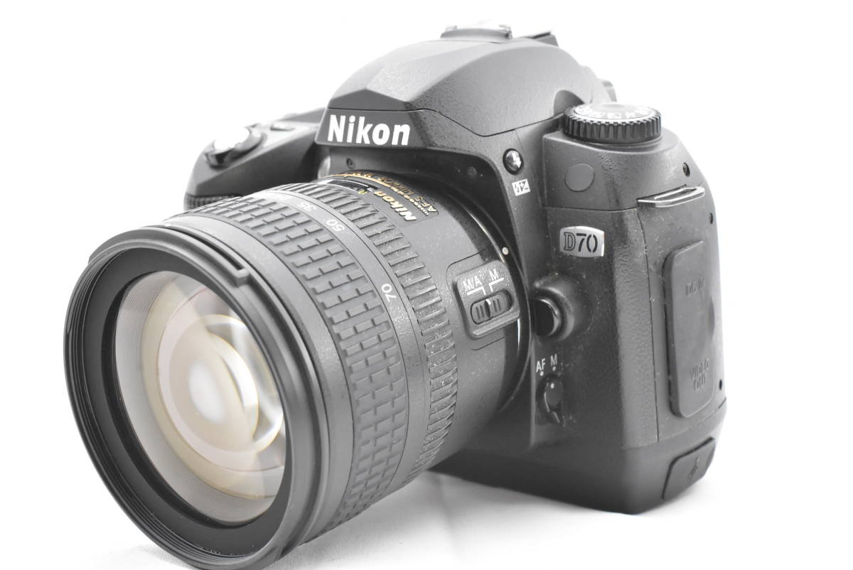 【ボディ動作未確認ジャンク】ニコン NIKON D70 デジタル一眼レフカメラ ボディ + AF-S DX NIKKOR 18-70mm F3.5-4.5G ED レンズ (t3836)_画像2