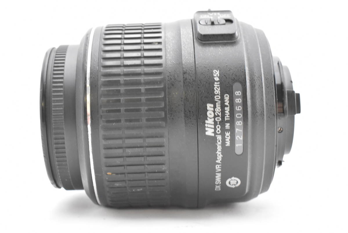 Nikon ニコン AF-S DX NIKKOR 18-55mm F/3.5-5.6 G VR オートフォーカス レンズ (t4354)_画像3