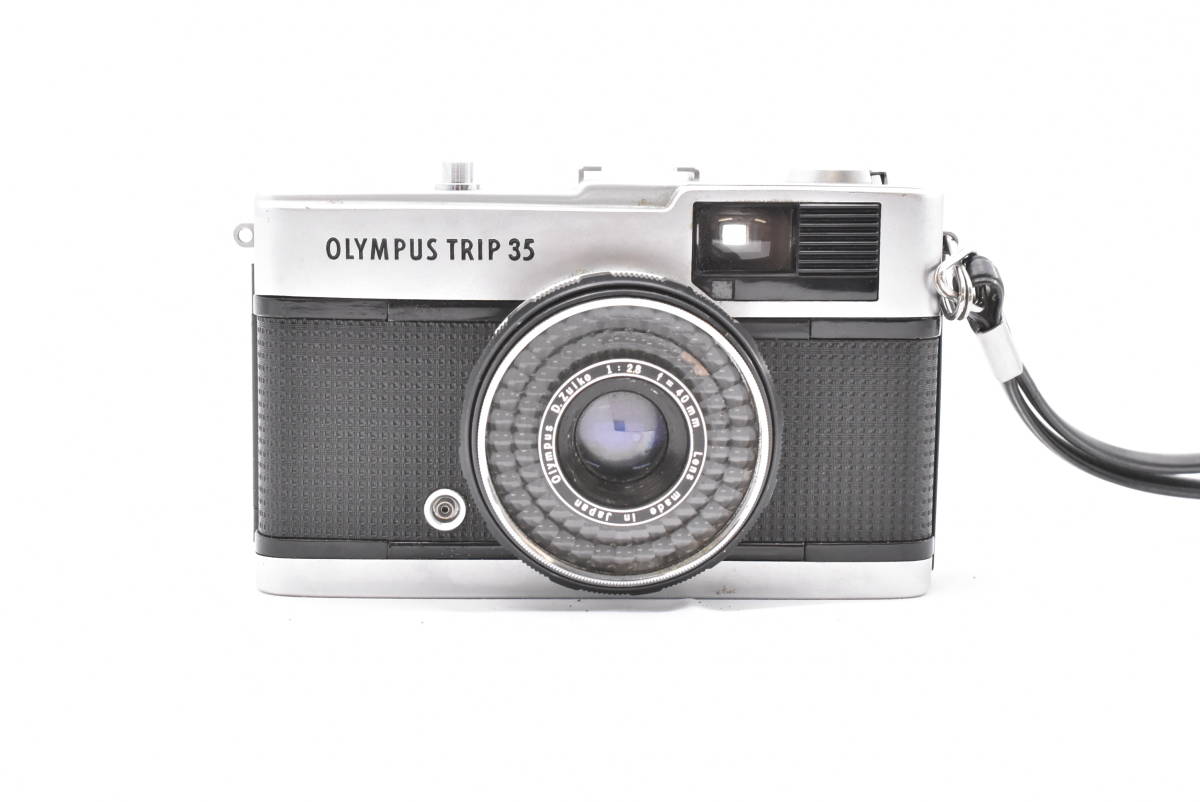 新発売の OLYMPUS オリンパス TRIP 35 シルバーボディ フィルムカメラ