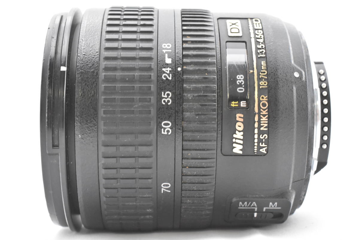 【動作未確認】 Nikon ニコン AF-S DX NIKKOR 18-70mm F/3.5-4.5 G ED オートフォーカス レンズ (t3500)_画像3