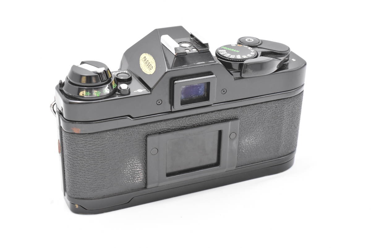 【動作未確認】 Canon キヤノン AE-1 PROGRAM ブラックボディ フィルムカメラ (t3666)_画像6