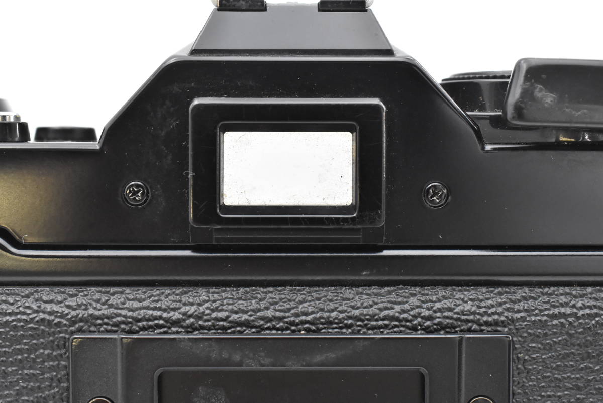 【動作未確認】 Canon キヤノン AE-1 PROGRAM ブラックボディ フィルムカメラ (t3666)_画像9