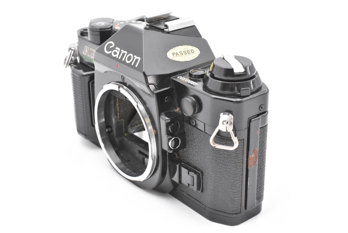 【動作未確認】 Canon キヤノン AE-1 PROGRAM ブラックボディ フィルムカメラ (t3666)_画像3