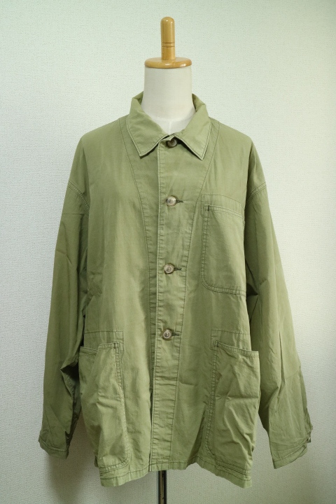 HERILL 22ss RIPSTOP P41 COVERALL JACKET ヘリル リップストップ カバーオール ジャケット オリーブドラブ