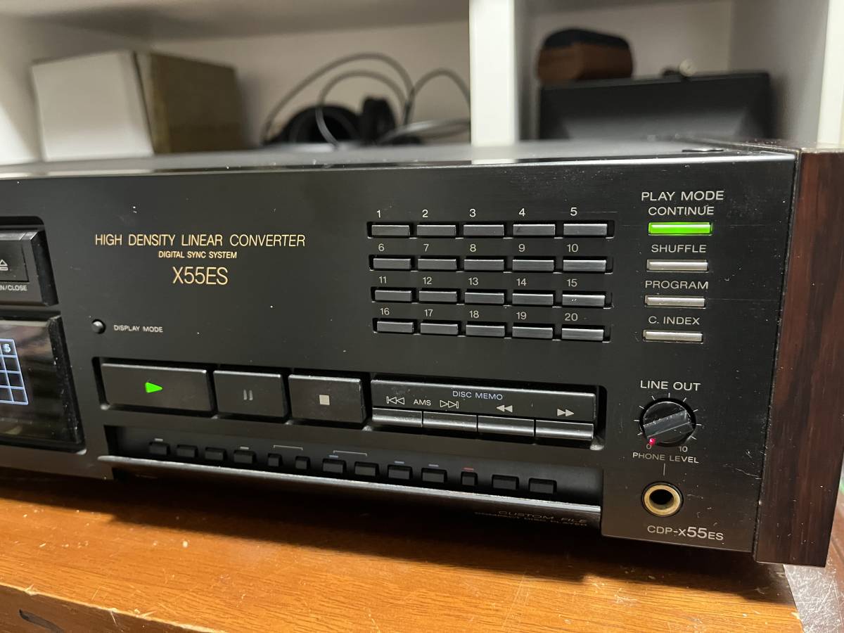 Yahoo!オークション - 名機 SONY CDP-X55ES CDプレーヤー Yahoo!オークション - 名機 SONY CDP-X55ES CDプレーヤー