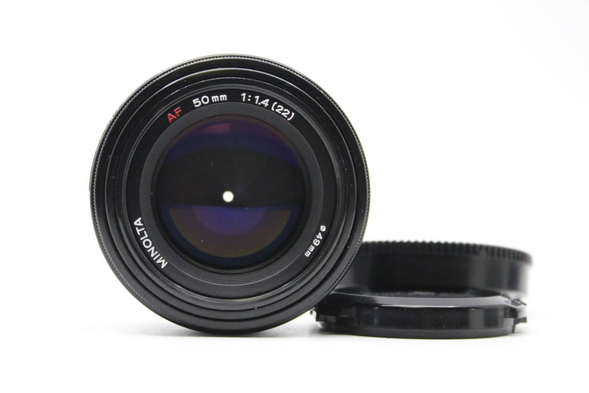 ☆良品☆MINOLTA ミノルタ AF 50mm F1.4 ミノルタ大口径単焦点レンズ