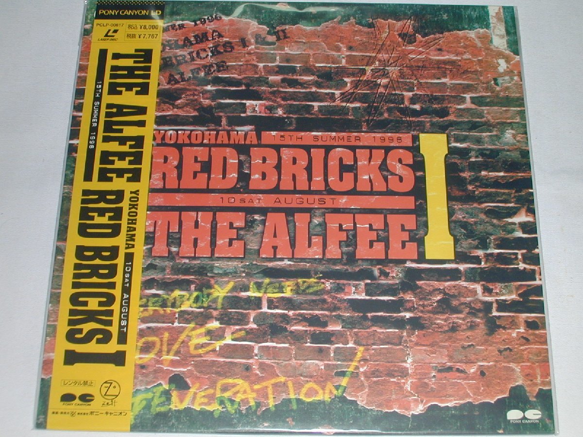 （ＬＤ：レーザーディスク）THE ALFEE RED BRICKS I【中古】_画像1