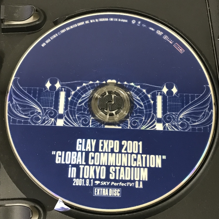 GLAY EXPO 2001 GLOBAL COMMUNICATION in TOKYO STADIUM 2001.9.1 SKY PerfectTV! O.A 2枚組 DVD_画像4