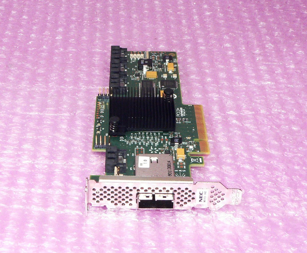最新作 N8103-142 NEC SASコントローラー ロープロ 9212-4i4e Xeon