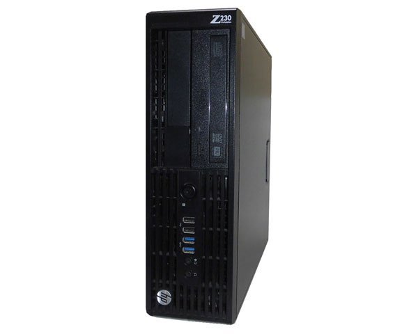 Windows10 Pro 64bit HP Workstation Z230 SFF (D1P35AV) Xeon E3-1226 V3 3.3GHz memory 4GB SSD 128GB( new goods ) DVD multi Quadro K600