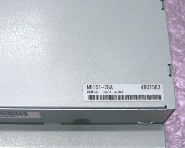 NEC N8151-78A USB接続 DAT160 内蔵型テープドライブ