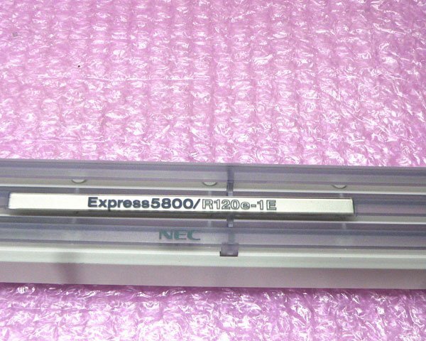 中古 NEC Express5800/R120e-1E用 フロントカバー 鍵付き_画像2