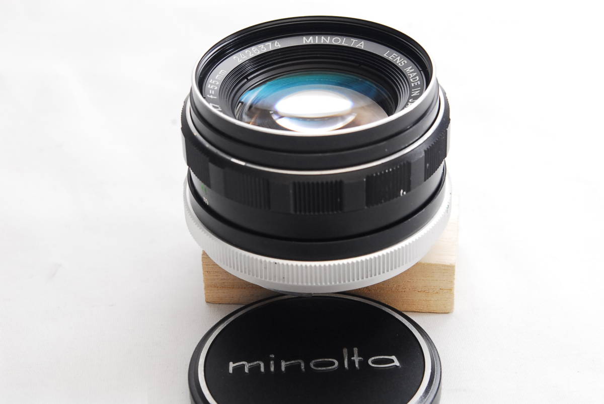 MINOLTA MC-ROKKOR-PF 1:1.7 f=55mm (良品）620-510_画像1
