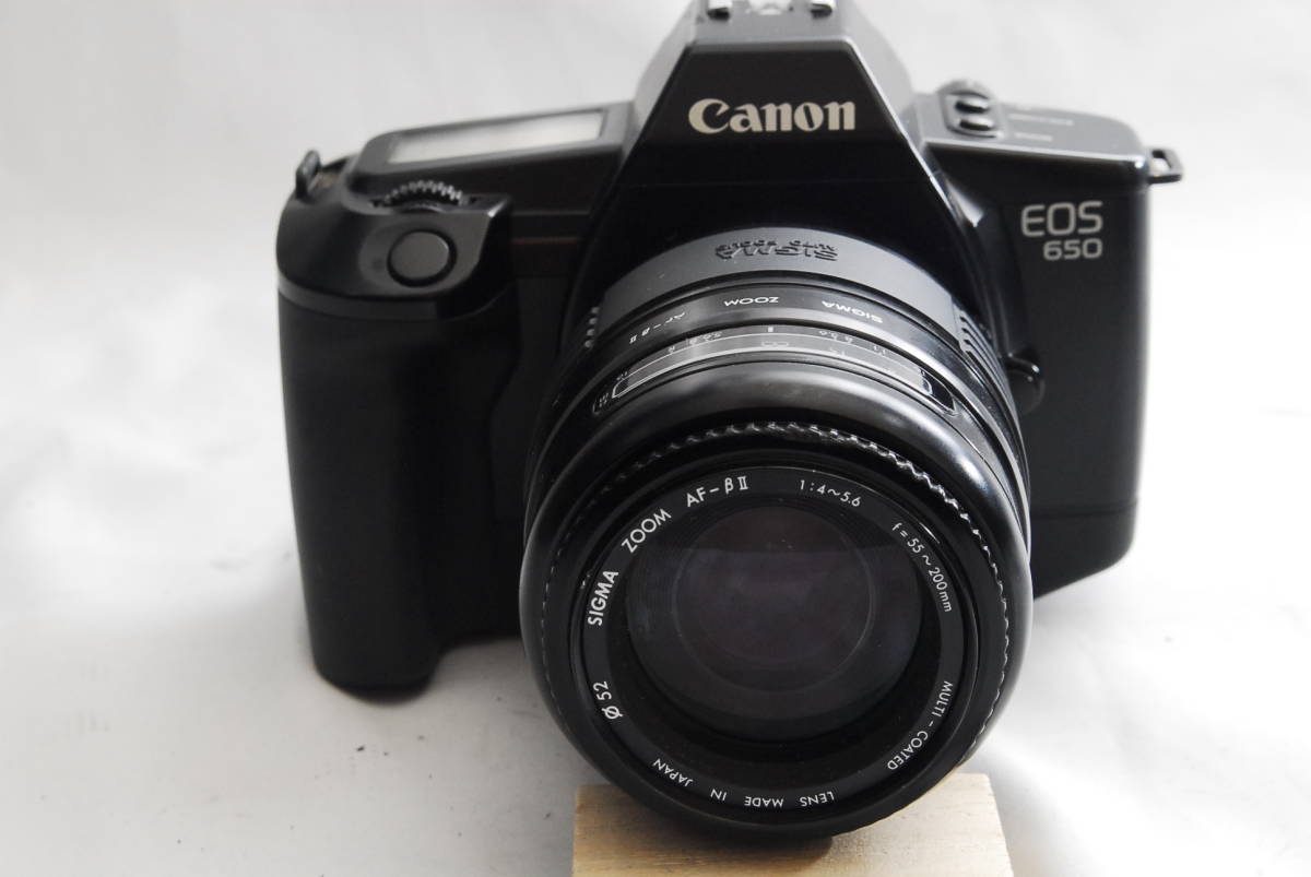 Canon EOS650/SIGMA ZOOM AF 55-200mm 美品　CC-0503-02_画像2