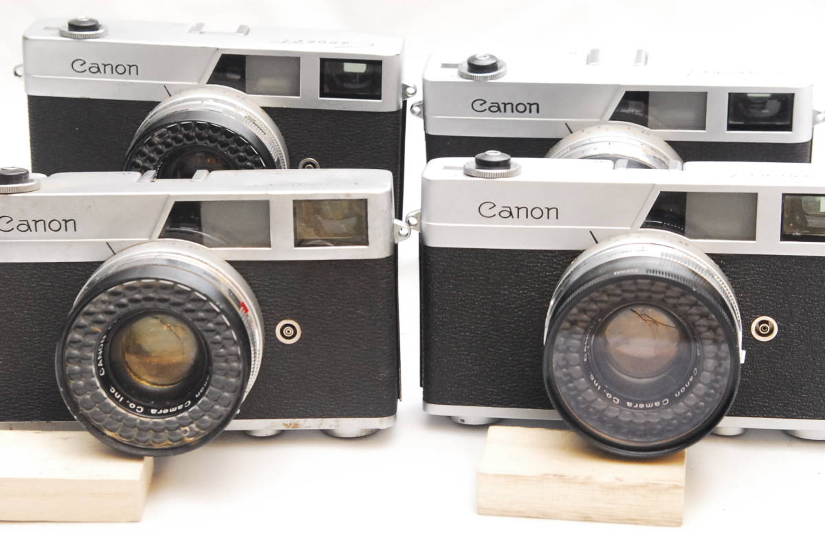 Canon Canonet ( junk )4 piece 0826-01