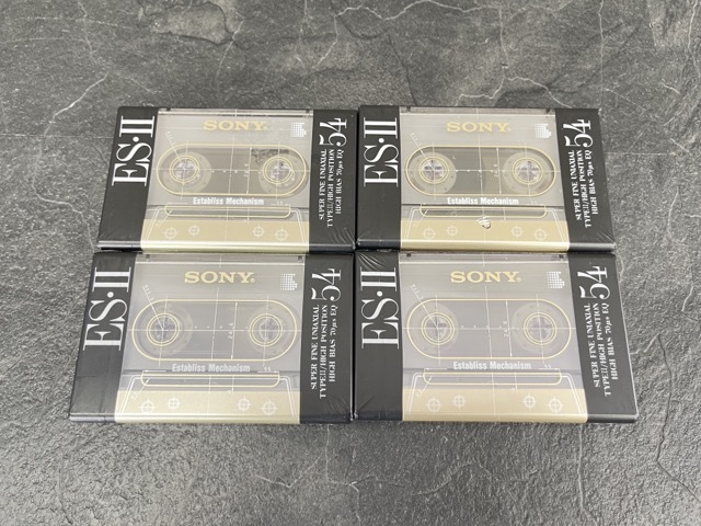 新品未開封 カセットテープ 12本セット SONY ES2 ESII ハイポジ 54分