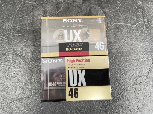 新品未開封 カセットテープ 19本セット SONY UX50 type2 CrO2 ハイポジ
