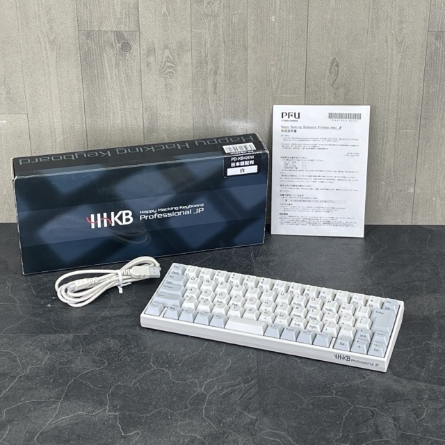 特価】 未使用 キーボード Keyboard/64161 Hacking Happy PD-KB420W JP