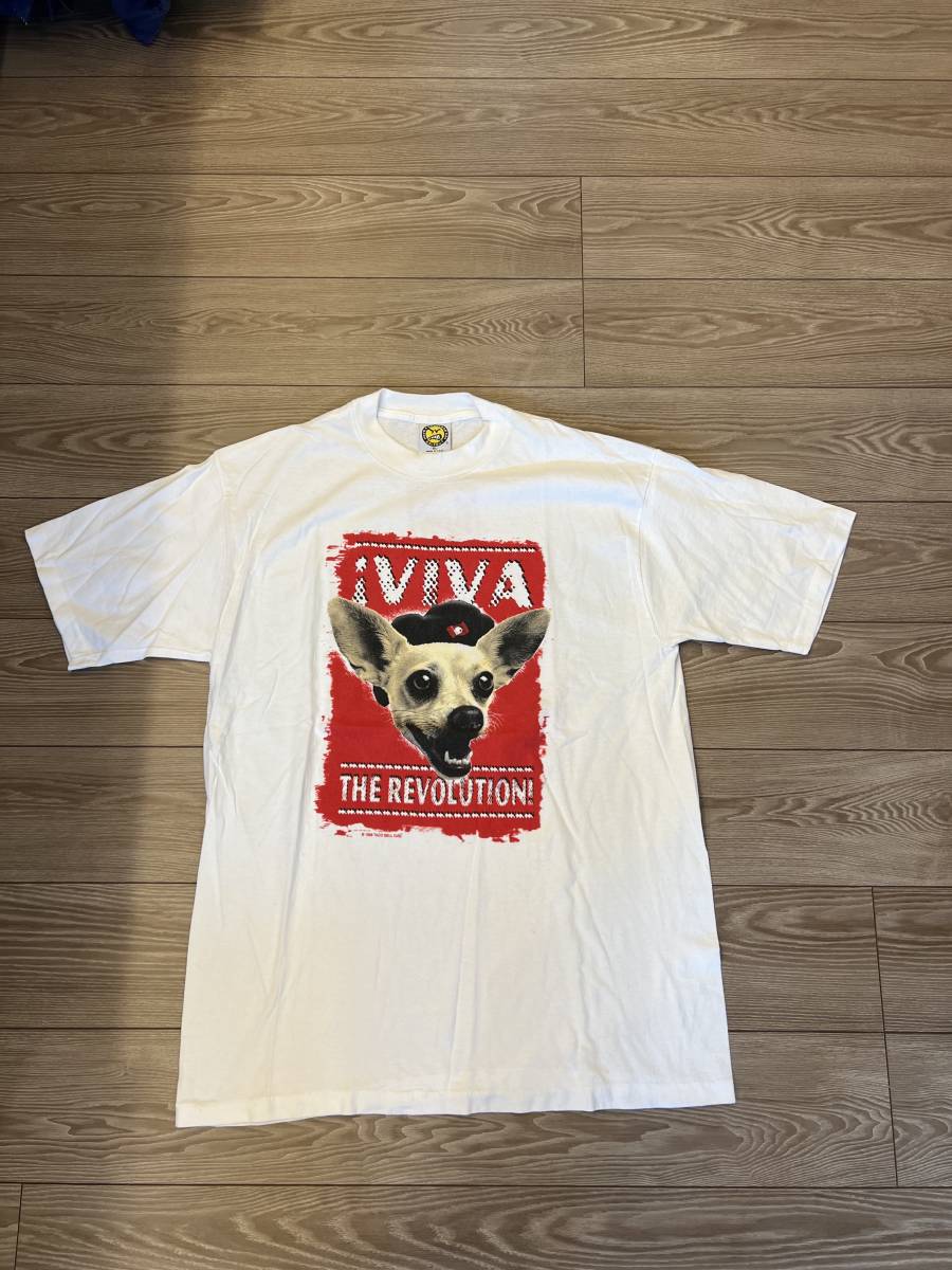 クラシック XL Tシャツ 企業 チワワ タコベル BELL TACO 90年代 鳥
