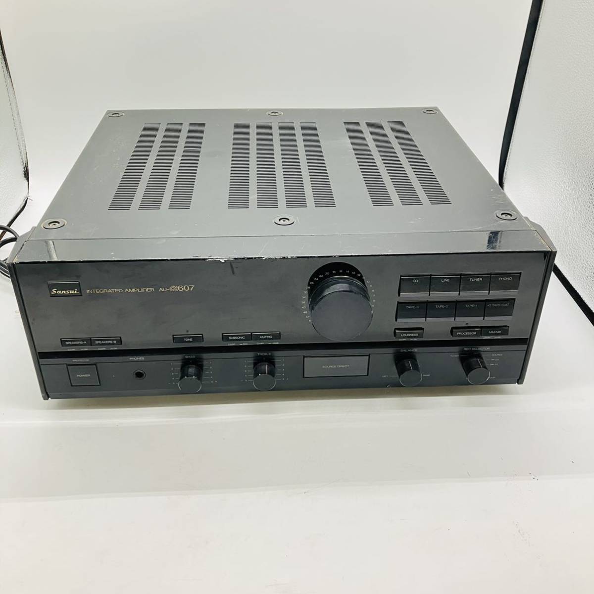 SANSUI AU-α607KX プリメインアンプ 音出し確認済み-