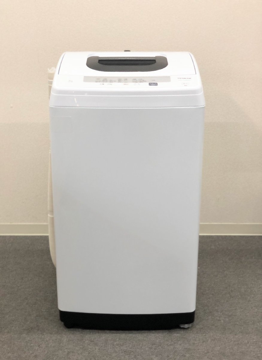 ■HITACHI/ヒタチ■全自動洗濯機 5.0kg NW-50E ピュアホワイト★埼玉発送★