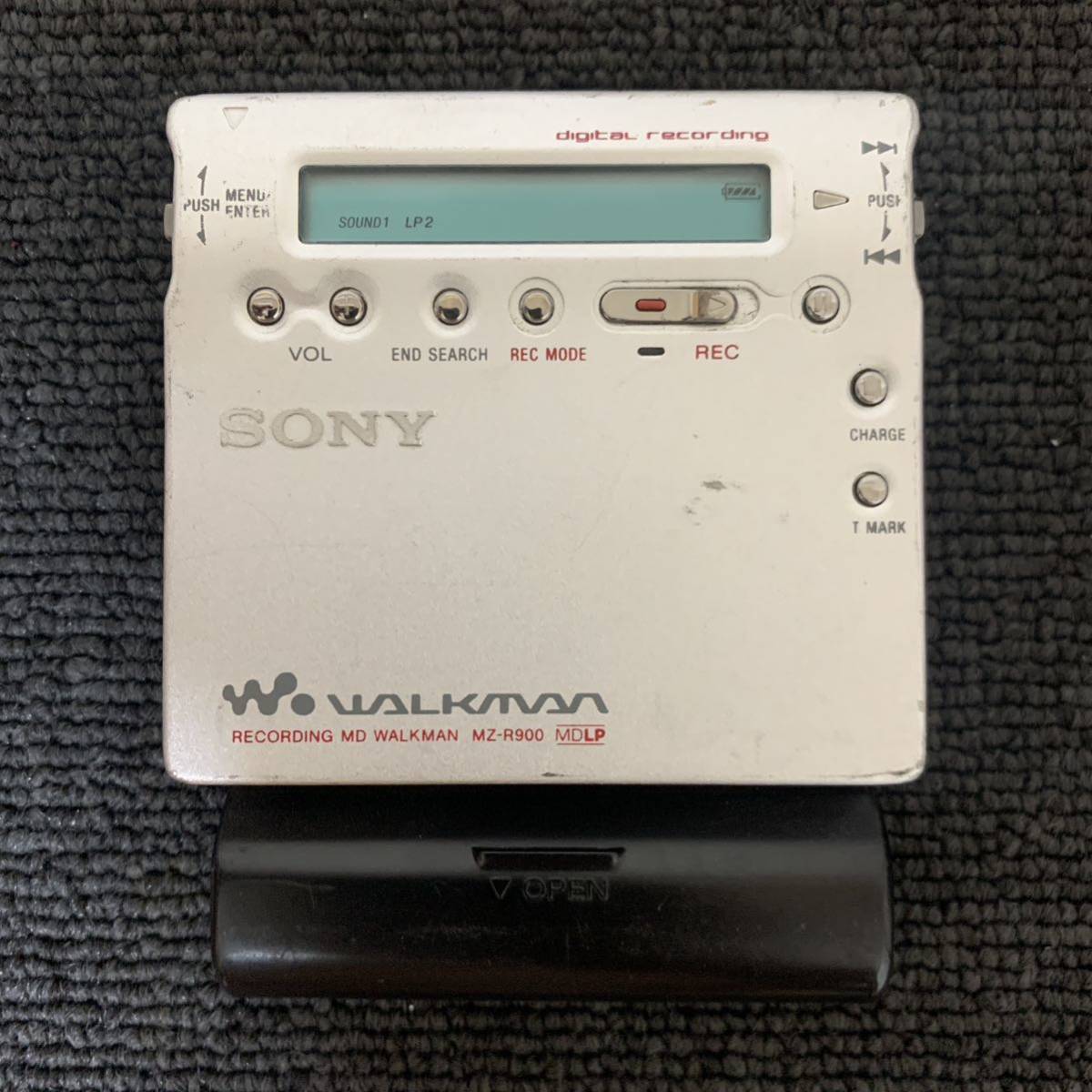 SONY MZ-R900 ポータブル ソニー MD ウォークマン walkman MDLP-