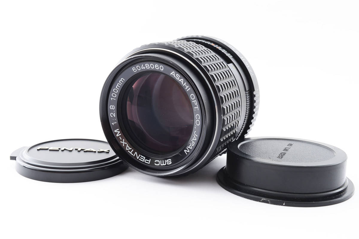 【美品】ペンタックス SMC Pentax M 100mm f/2.8 Portrait MF Lens for PK K Mount マニュアルフォーカス 2735