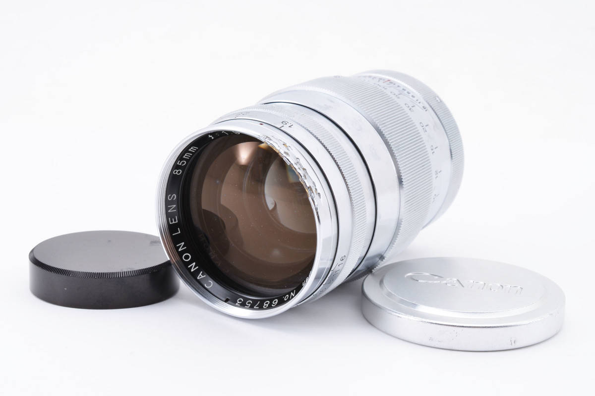 人気新品 Screw Leica LTM L39 f/1.9 85mm Lens CANON 【並品