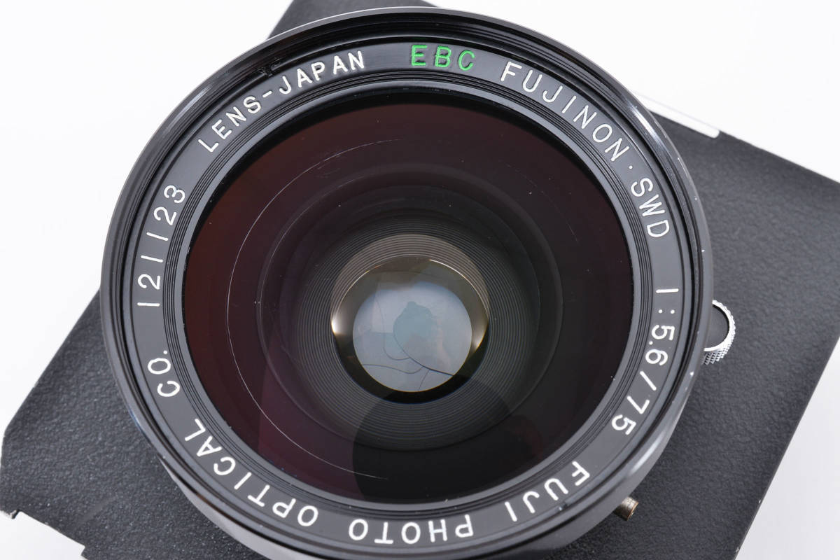 人気 SWD Fujinon EBC 【良品】Fuji 75mm 8206 大判中判レンズ Lens