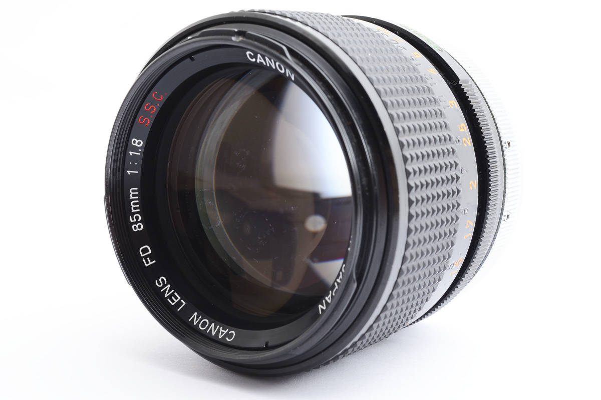 安い S.S.C. F1.8 85mm FD Canon 【良品】キャノン MF 3663 マニュアル