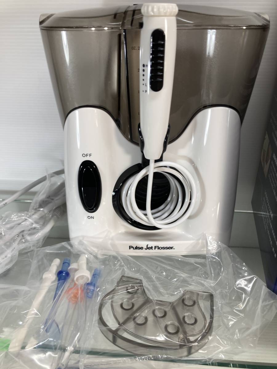 【未使用品】Pulse Jet Flosser PJ-101　パルスジェットフロッサー ウイスパープレミアム(ホワイト)　 口腔洗浄器　_画像2