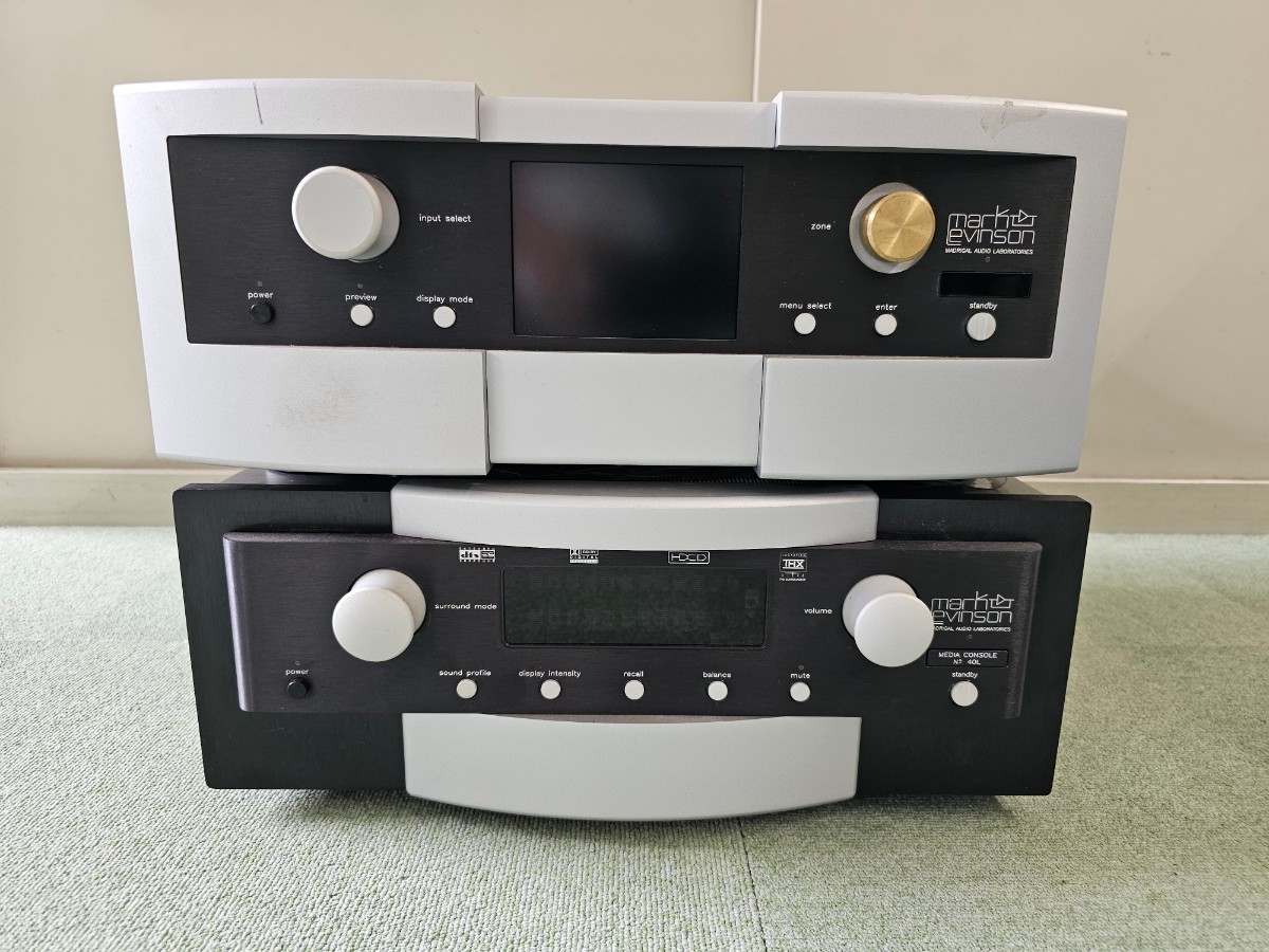 Mark Levinson No.40L AVプリアンプ 発売時定価580万円でした。 上質で