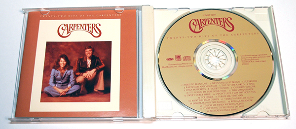 Twenty-Two Hits Of The Carpenters カーペンターズ22曲ベスト　国内盤_画像1