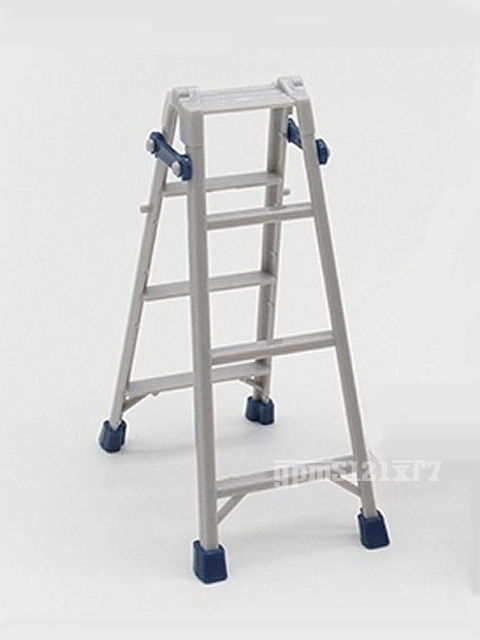  postage 120 jpy ~ 1/12 miniature stepladder blue 