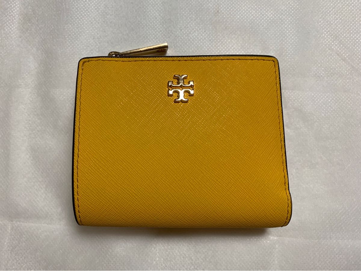 トリーバーチ 折り財布 Tory Burch 二つ折り財布 イエロー トリーバーチ 折り財布 Tory Burch 二つ折り財布 イエロー