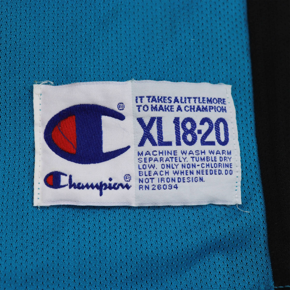 Champion チャンピオン 90’s ゲームシャツ XL(18‐20) BLU NBA デトロイト・ピストンズ グラント・ヒル_画像5