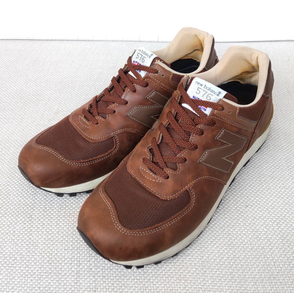 ★良品★ new balance M576TC ニューバランス スニーカー イングランド製 UK11.5_画像1