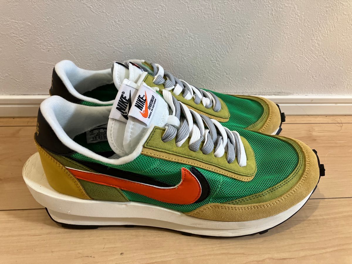 NIKE sacai LD WAFFLE Green ナイキ サカイ 28 0cm|Yahoo!フリマ(旧