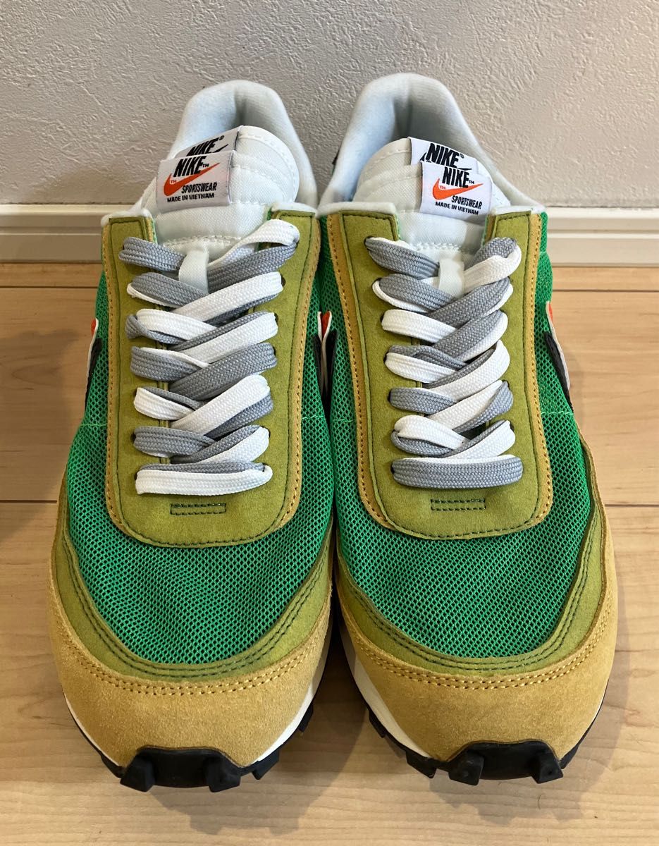 NIKE sacai LD WAFFLE Green ナイキ サカイ 28 0cm|Yahoo!フリマ(旧