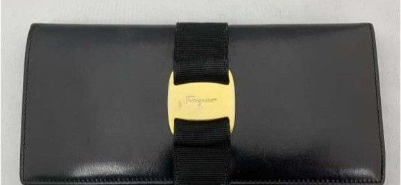 Salvatore Ferragamo　長財布 フェラガモ サルヴァトーレフェラガモ バレッタ リボンバレッタ