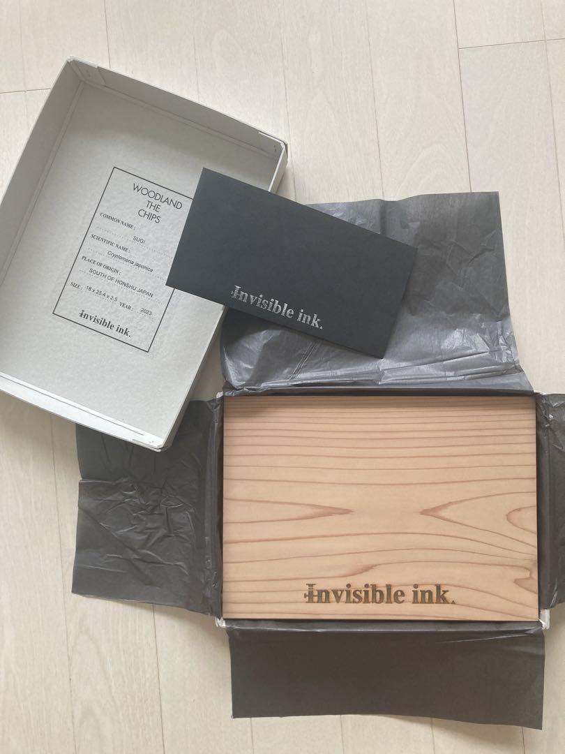 Invisible ink. WOODLAND THE BASE 検)インビジブルインク